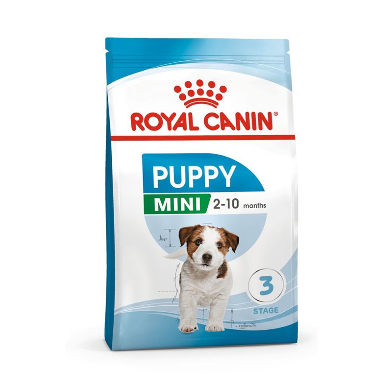 غذای خشک سگ رویال مینی پاپی دو کیلویی Royal canin